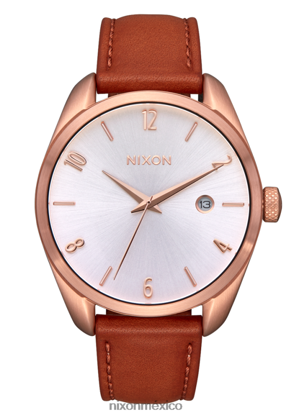 Nixon thalia cuero Z2VL2N260 mirar oro rosa/blanco