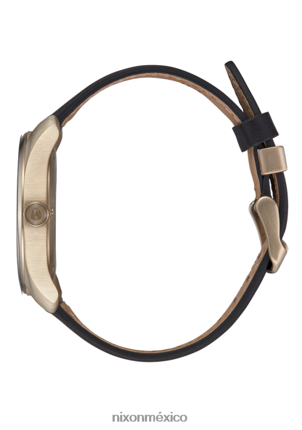 Nixon thalia cuero Z2VL2N262 mirar oro claro/negro