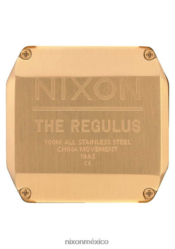 Nixon acero inoxidable regulus Z2VL2N212 mirar todo oro