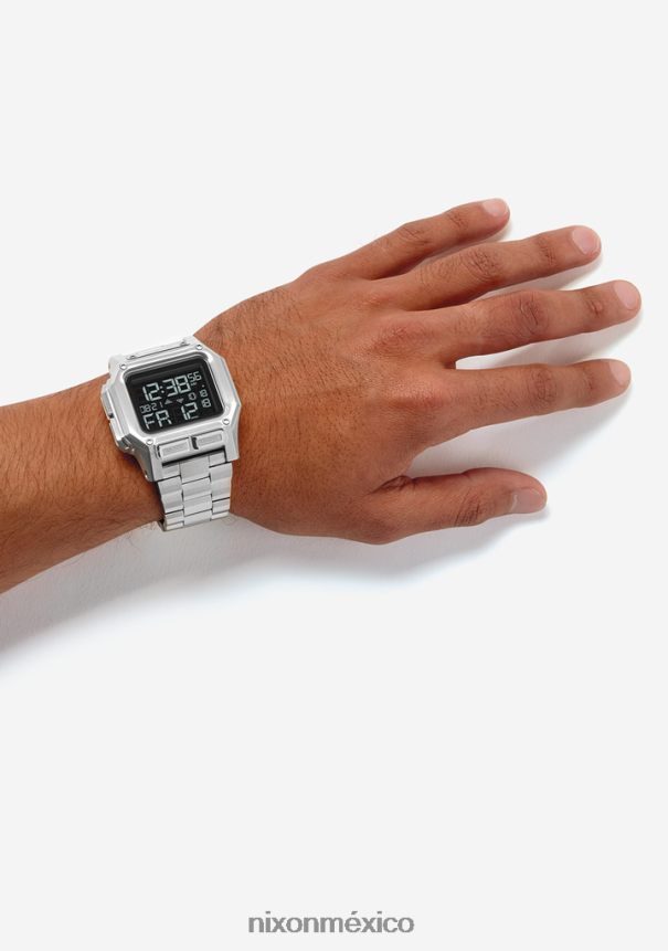 Nixon acero inoxidable regulus Z2VL2N213 mirar todo negro