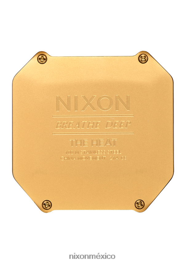 Nixon calor Z2VL2N166 mirar oro/negro