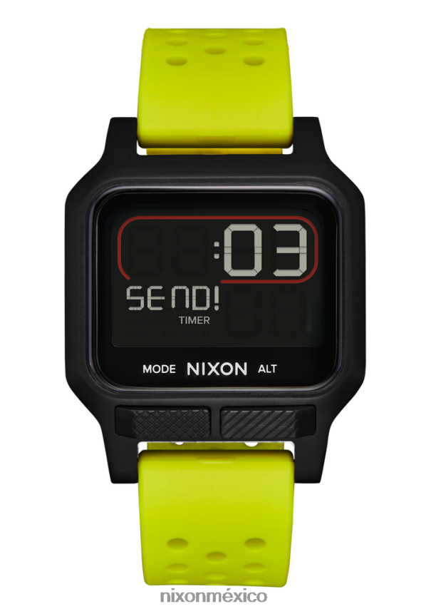 Nixon calor Z2VL2N169 mirar limón/negro