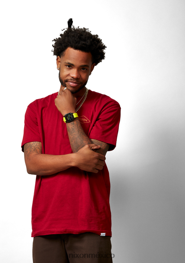 Nixon calor Z2VL2N169 mirar limón/negro