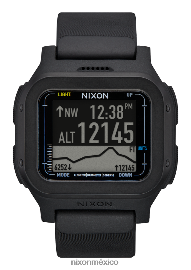 Nixon expedición regulus Z2VL2N170 mirar todo negro