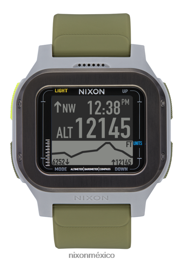 Nixon expedición regulus Z2VL2N172 mirar bronce/excedente