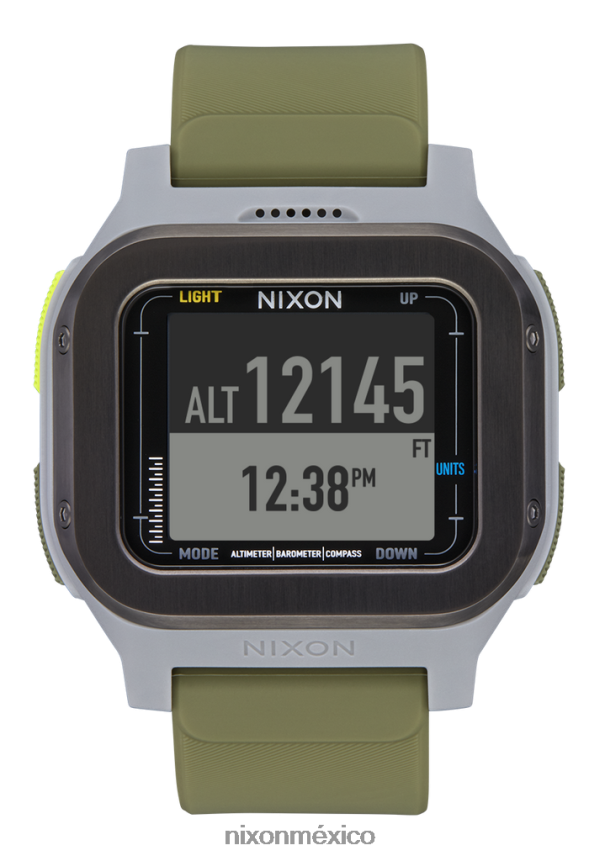 Nixon expedición regulus Z2VL2N172 mirar bronce/excedente
