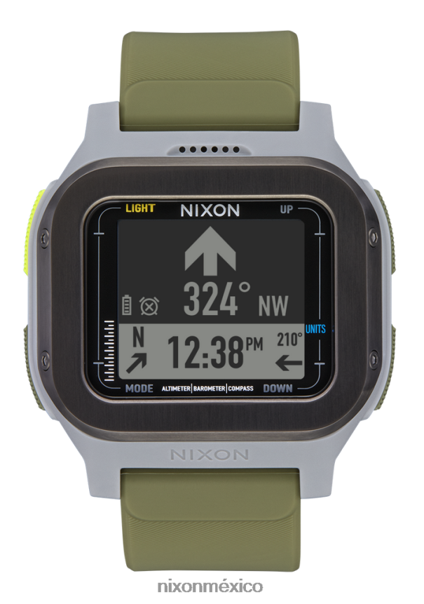 Nixon expedición regulus Z2VL2N172 mirar bronce/excedente