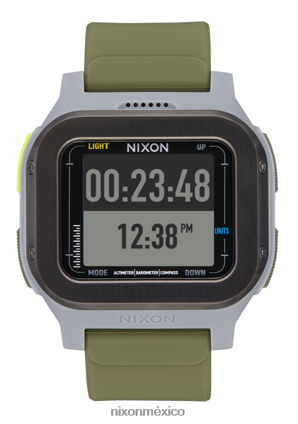 Nixon expedición regulus Z2VL2N172 mirar bronce/excedente