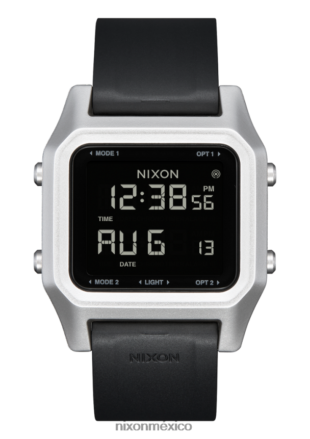 Nixon grapa Z2VL2N144 mirar negro plata
