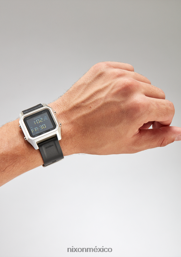 Nixon grapa Z2VL2N144 mirar negro plata