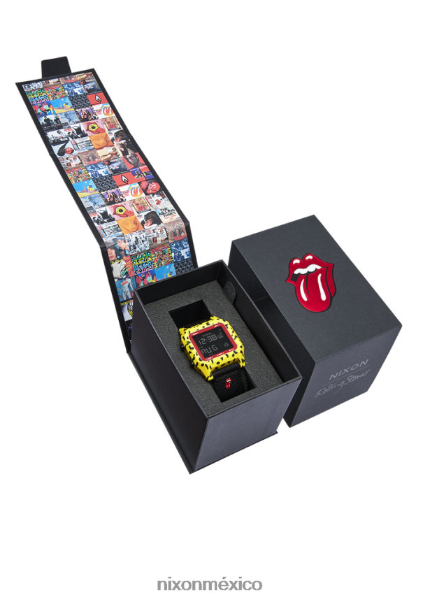 Nixon grapa de piedras rodantes Z2VL2N217 mirar amarillo/negro