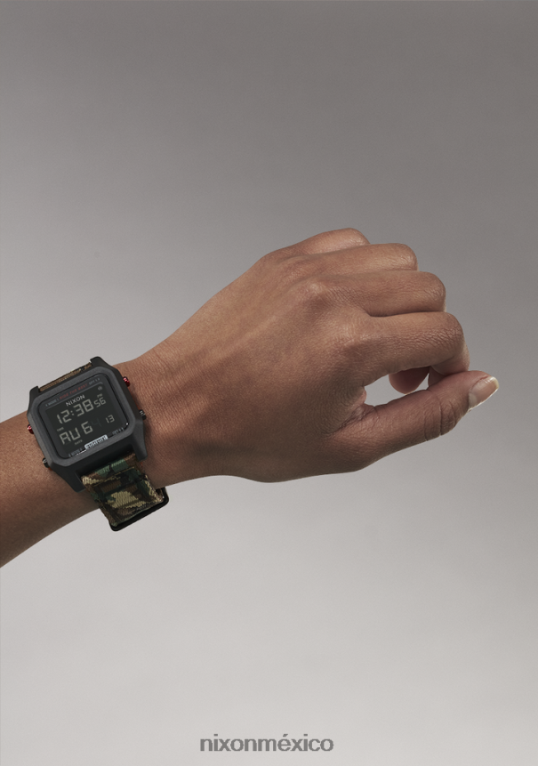 Nixon grapa independiente Z2VL2N216 mirar negro/camuflaje