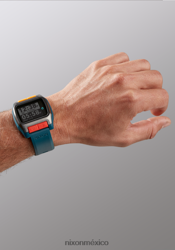 Nixon la marea alta Z2VL2N201 mirar bronce claro/verde azulado