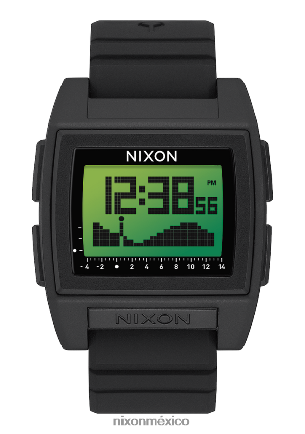 Nixon marea base pro Z2VL2N176 mirar positivo negro/verde
