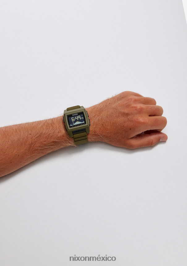 Nixon marea base pro Z2VL2N178 mirar camuflaje verde