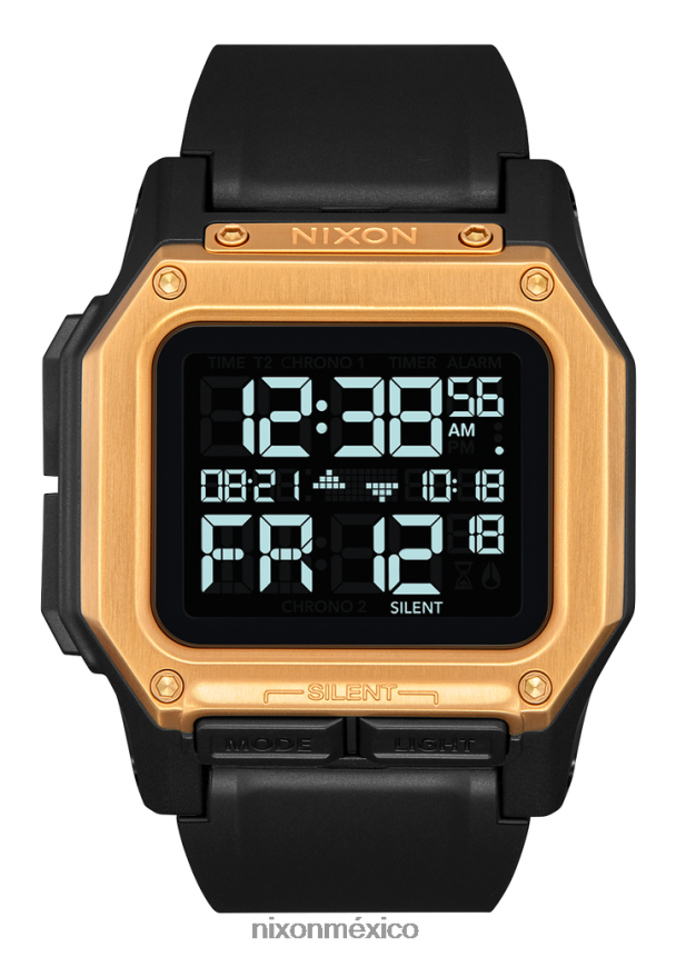Nixon régulo Z2VL2N156 mirar oro negro