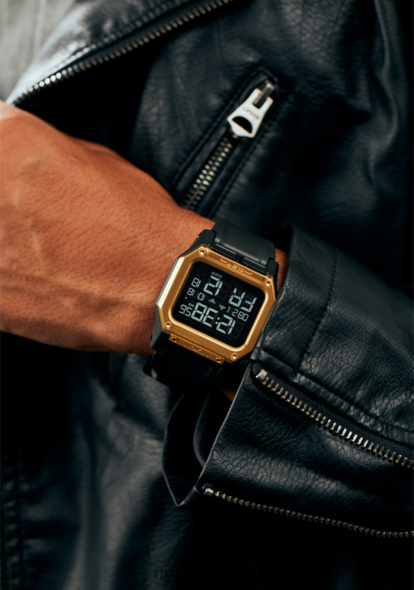 Nixon régulo Z2VL2N156 mirar oro negro