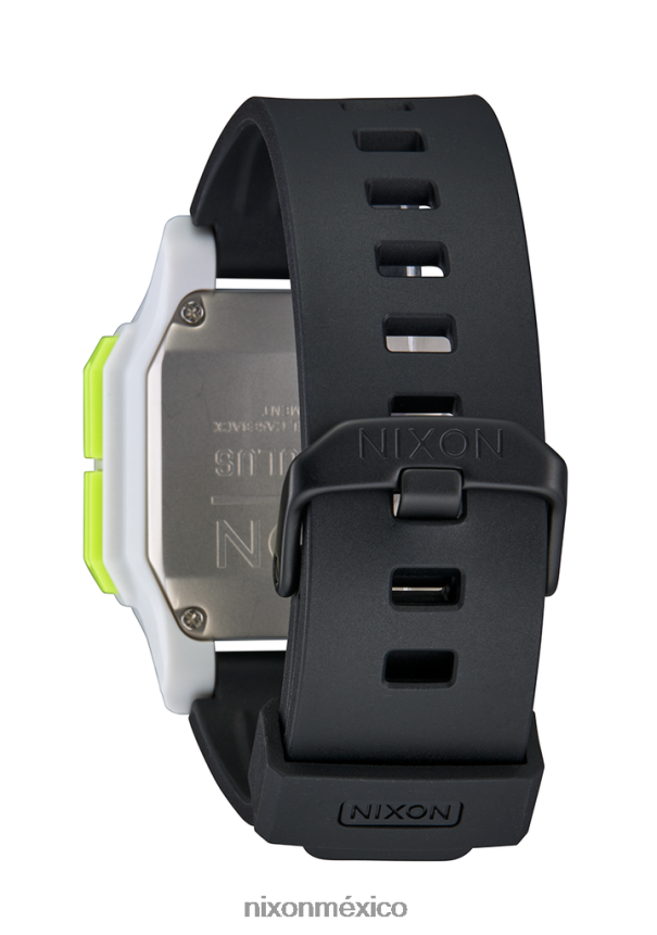 Nixon régulo Z2VL2N158 mirar negro/blanco/lima