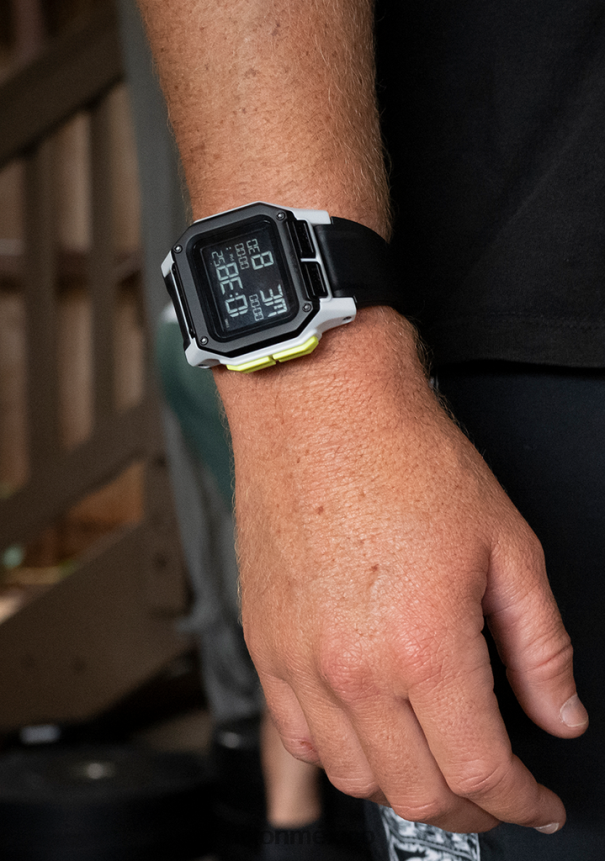 Nixon régulo Z2VL2N158 mirar negro/blanco/lima