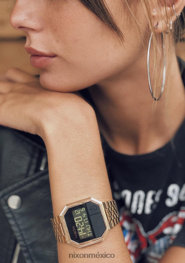 Nixon repetición Z2VL2N149 mirar todo oro rosa