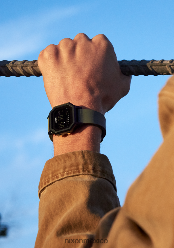 Nixon sirena de acero inoxidable Z2VL2N205 mirar negro/fatiga