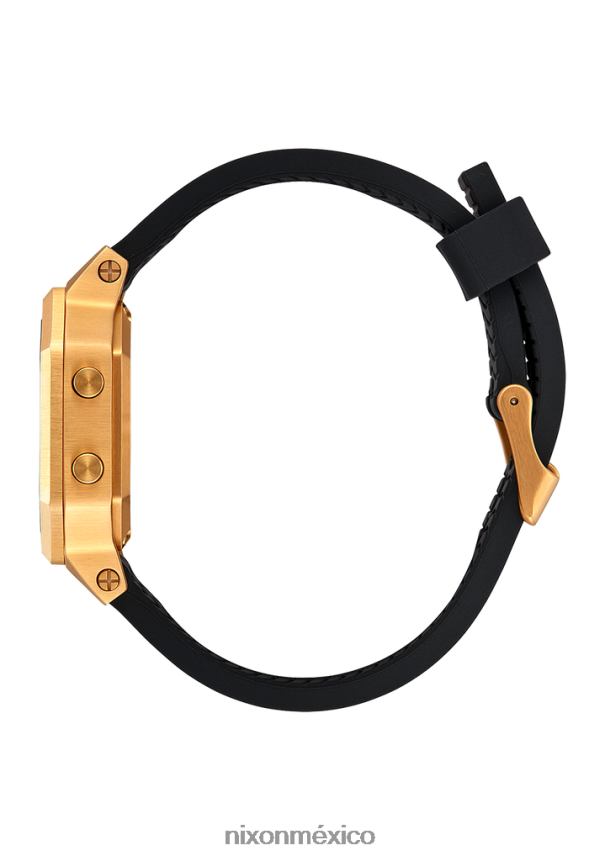 Nixon sirena de acero inoxidable Z2VL2N207 mirar oro/negro