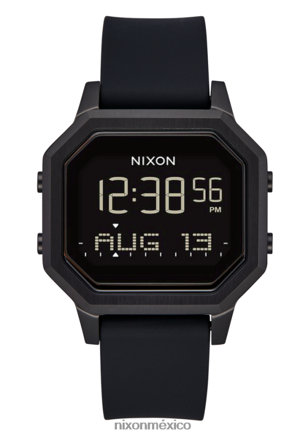 Nixon sirena de acero inoxidable Z2VL2N209 mirar todo negro