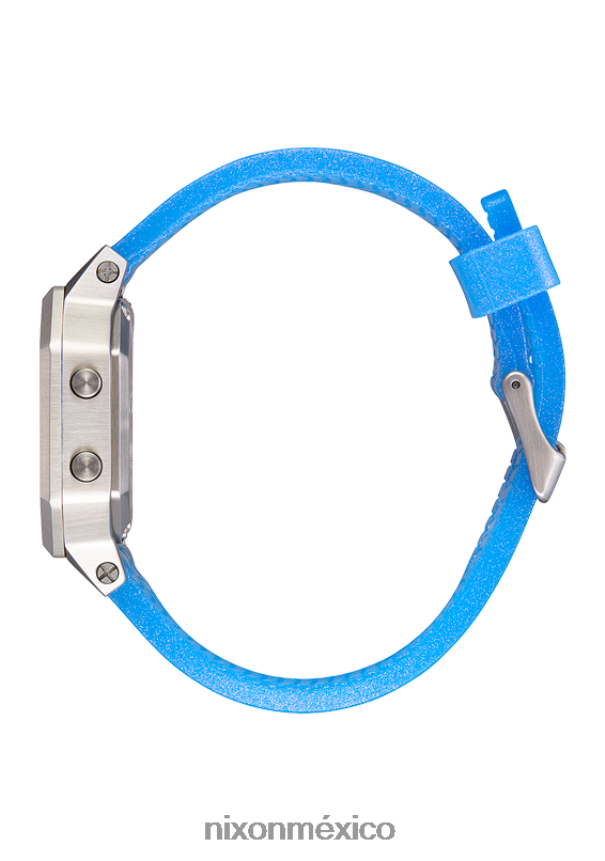 Nixon sirena de acero inoxidable Z2VL2N210 mirar plata/iridiscente