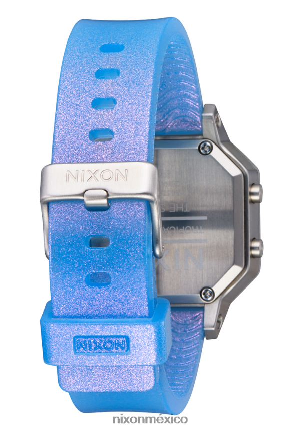 Nixon sirena de acero inoxidable Z2VL2N210 mirar plata/iridiscente