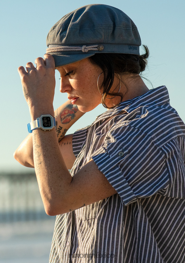 Nixon sirena de acero inoxidable Z2VL2N210 mirar plata/iridiscente