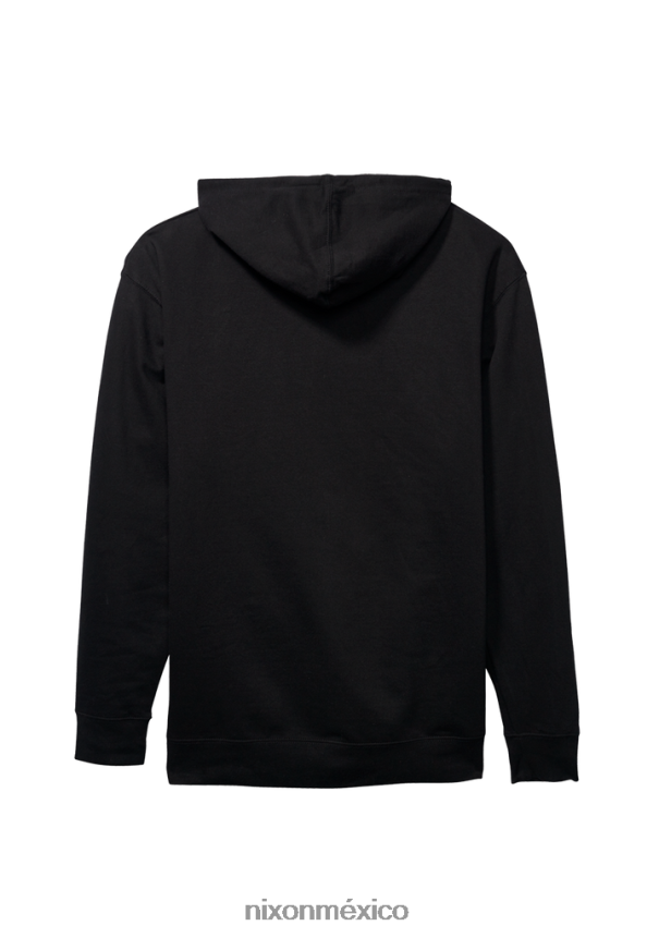 Nixon sudadera con capucha y cremallera Z2VL2N476 ropa blanco negro