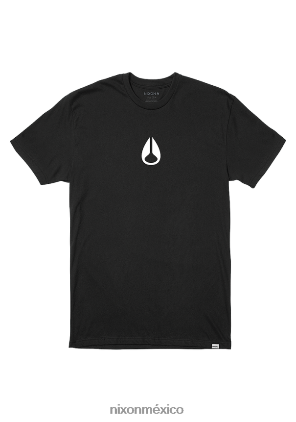 Nixon camiseta alas Z2VL2N481 ropa negro