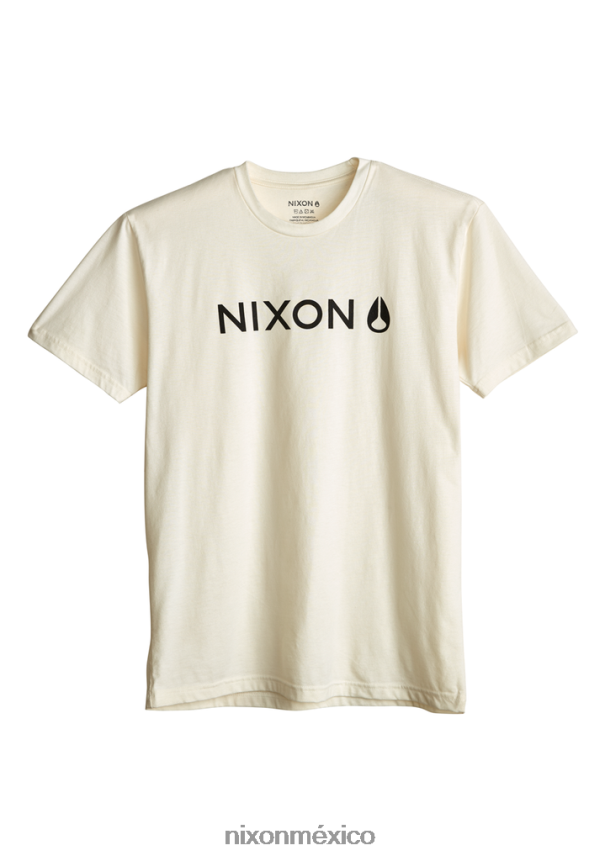Nixon camiseta base repreve Z2VL2N506 ropa natural/negro