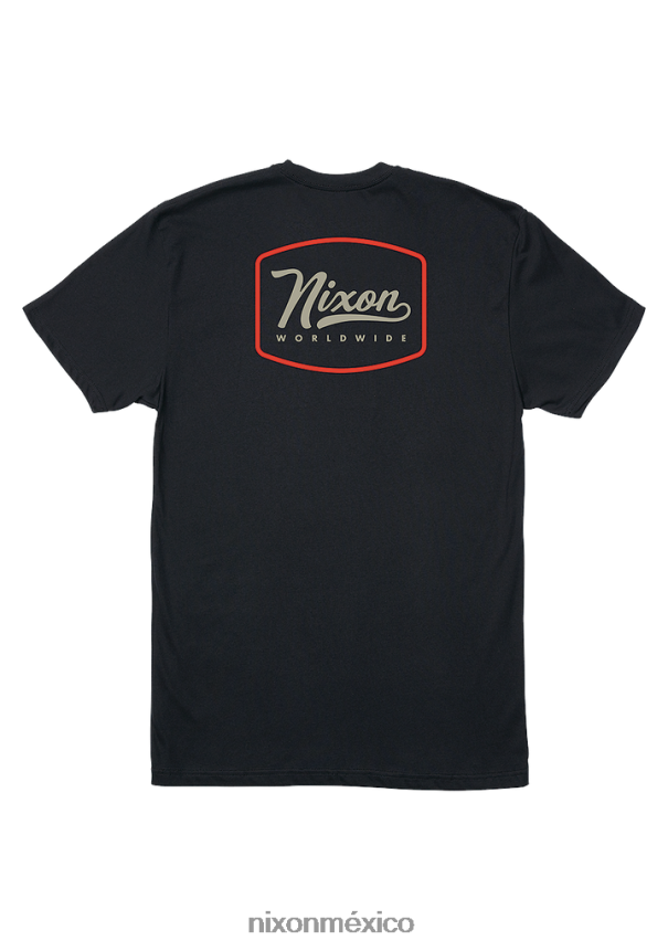 Nixon camiseta repreve con bucles Z2VL2N508 ropa negro