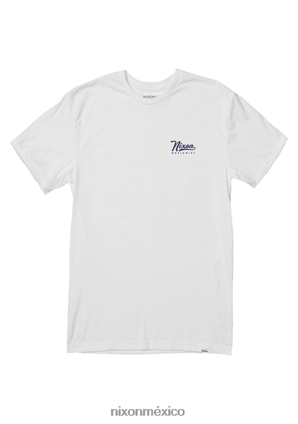 Nixon camiseta repreve con bucles Z2VL2N509 ropa blanco