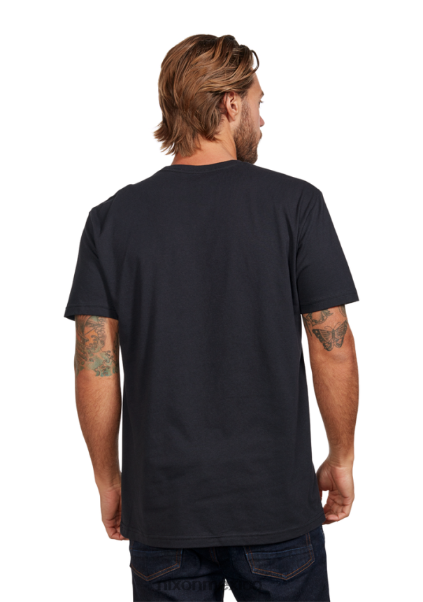 Nixon mantente espumoso repreve camiseta Z2VL2N514 ropa blanco negro