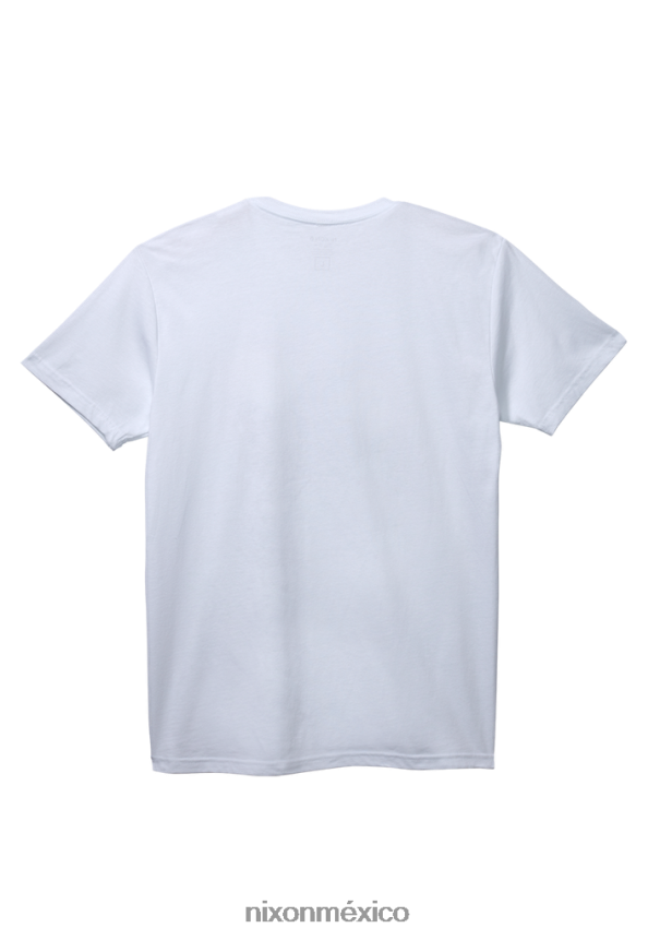 Nixon mantente espumoso repreve camiseta Z2VL2N515 ropa blanco/salvia