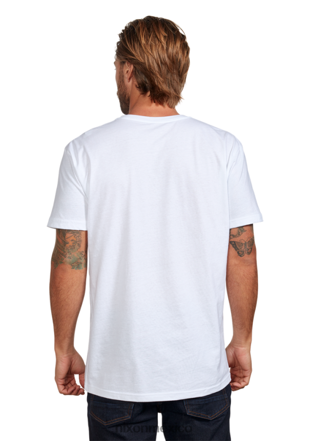 Nixon mantente espumoso repreve camiseta Z2VL2N515 ropa blanco/salvia